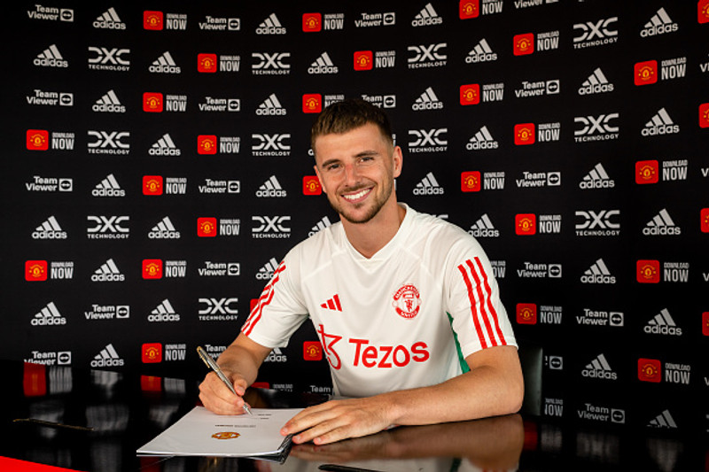 Mason Mount er orðinn leikmaður Manchester United.