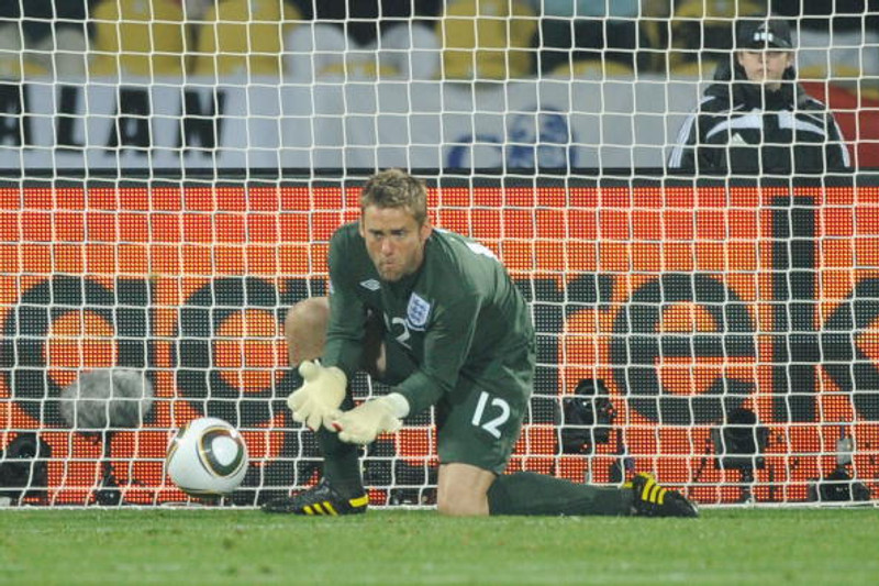 Robert Green gerði slæm mistök í mark Clint Dempsey