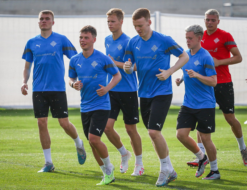 Strákarnir í U19 landsliðinu luku keppni á Evrópumótinu í kvöld.