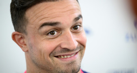 Shaqiri slær ekki slöku við