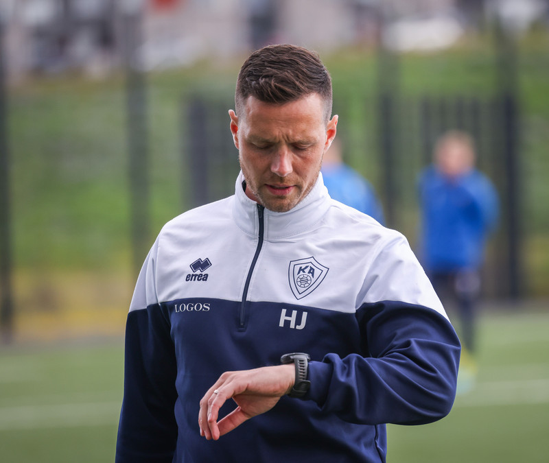 Hallgrímur Jónasson, þjálfari KA.