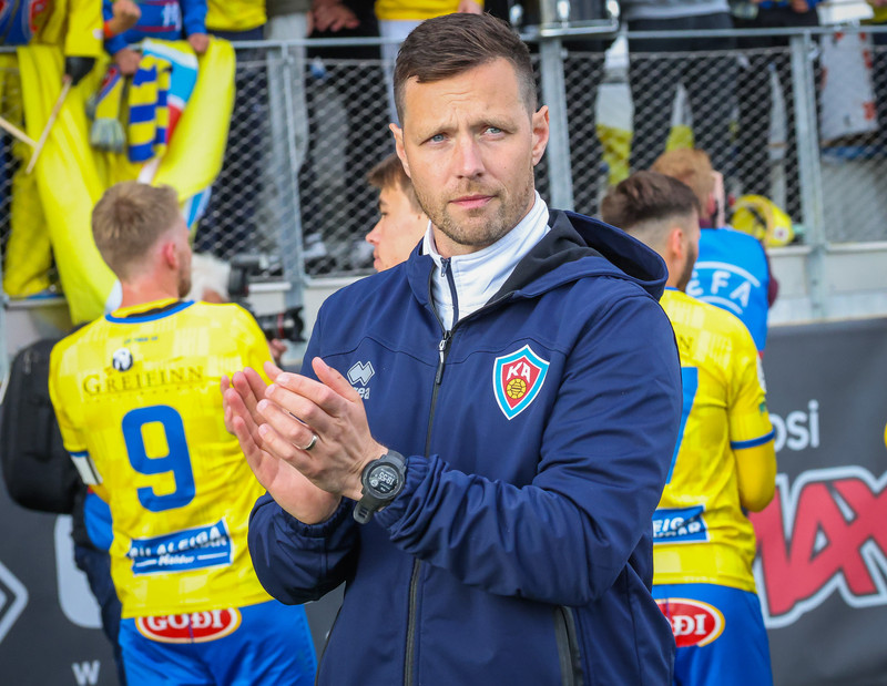 Hallgrímur Jónasson, þjálfari KA.