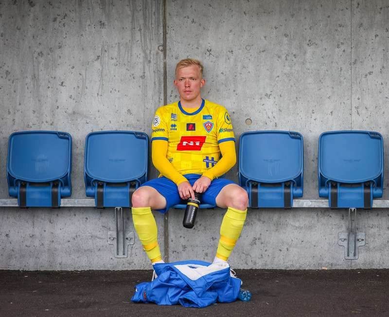 Bjarni verður í banni í undanúrslitunum.