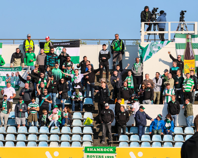 Myndaveisla: Breiðablik sló Shamrock Rovers út