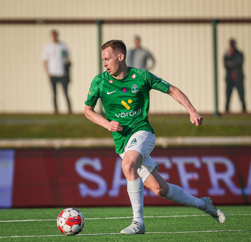 Gísli fékk högg á móti ÍBV
