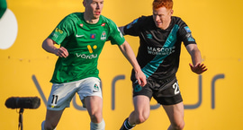 Lárus Orri hæstánægður: Hann er ekkert að koma heim...