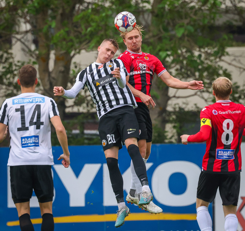 Oliver Ekroth var öflugur gegn KR.