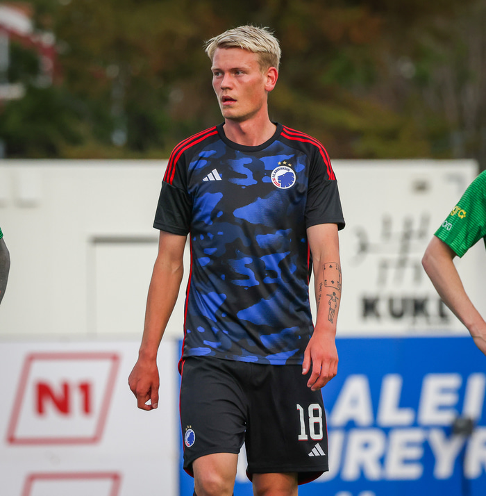 Orri Steinn var frábær á Parken