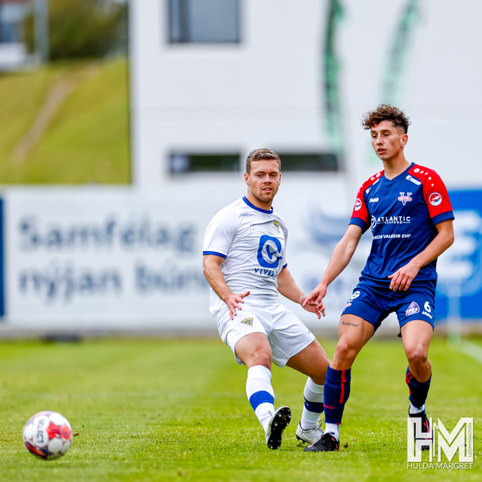 Tarik í leik með Vestra í fyrra.