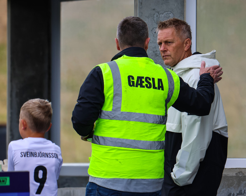 Heimir á leik hjá ÍBV í sumar.