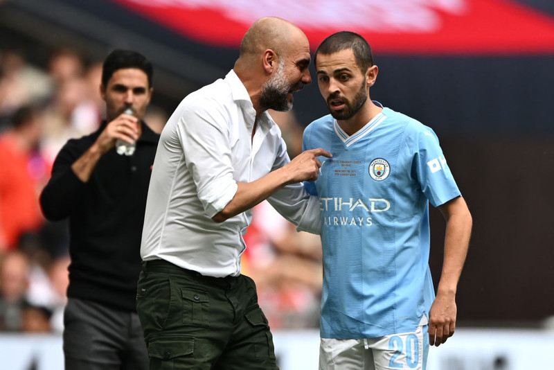 <b>Miðjumaður: Bernardo Silva (Manchester City)</b> - Skoraði tvívegis gegn Bournemouth.