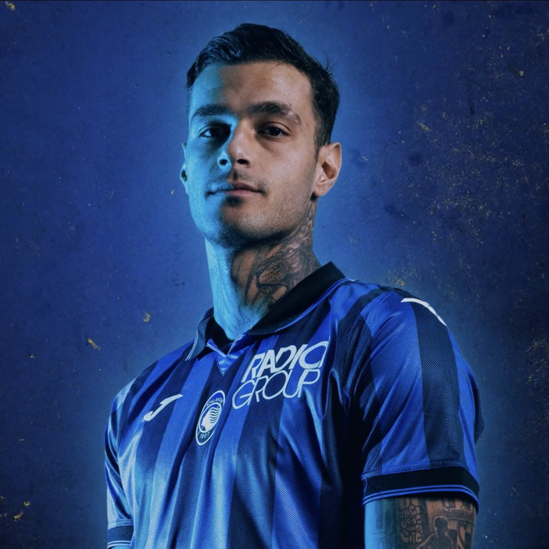 Scamacca var seldur til Atalanta í gær.