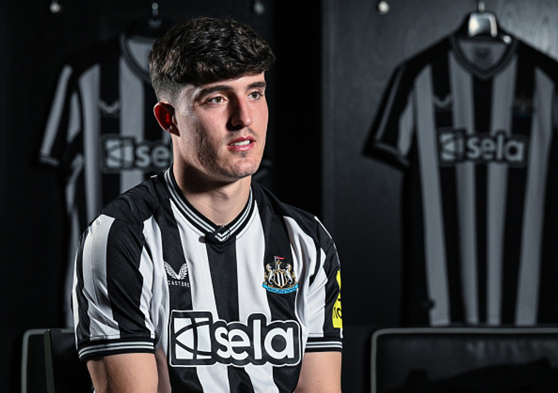Livramento í treyju Newcastle.