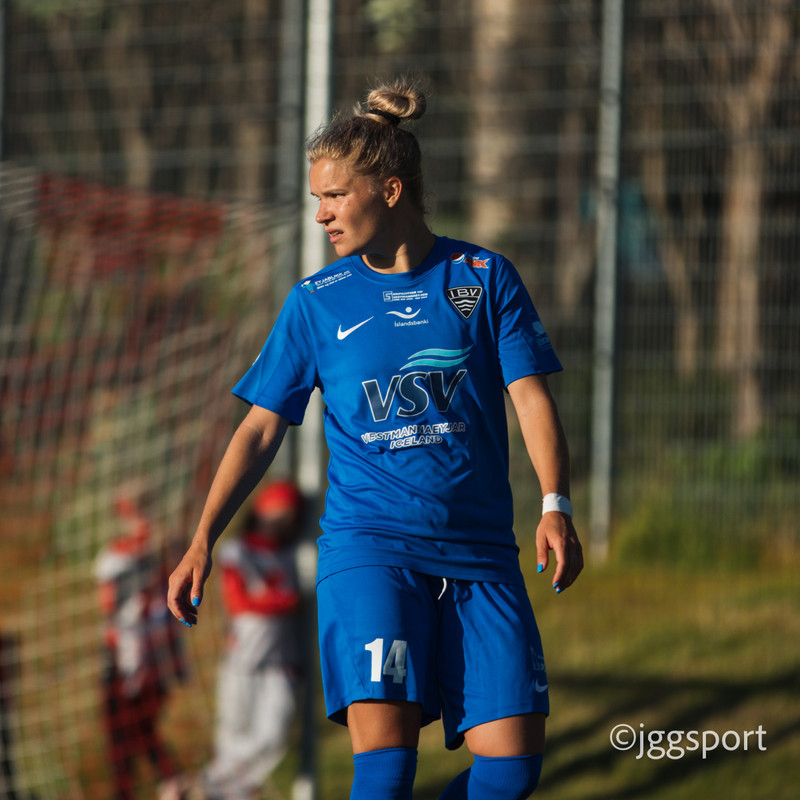 Olga Sevcova á að vera svindl leikmaður í Lengjudeildinni.