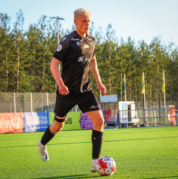 Í leik með HK í fyrra.