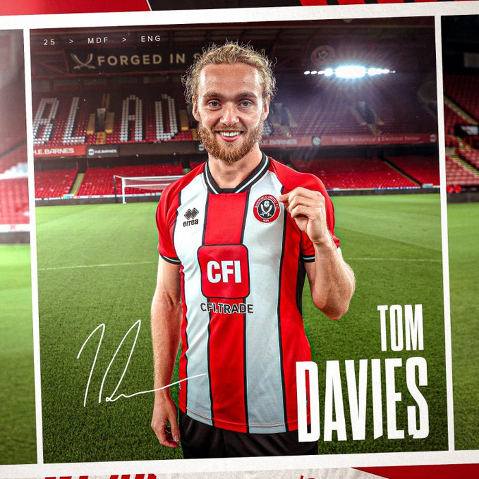 Tom Davies var óvænt hetja heimamanna