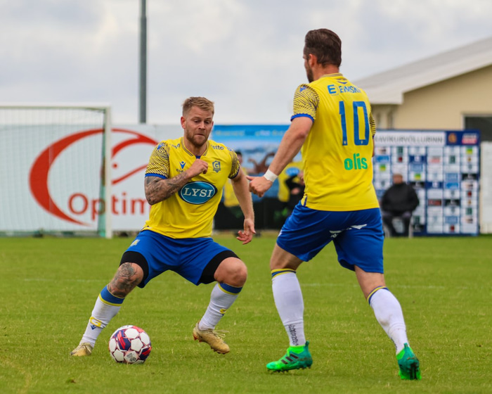 Af Stakkavíkurvelli í sumar.