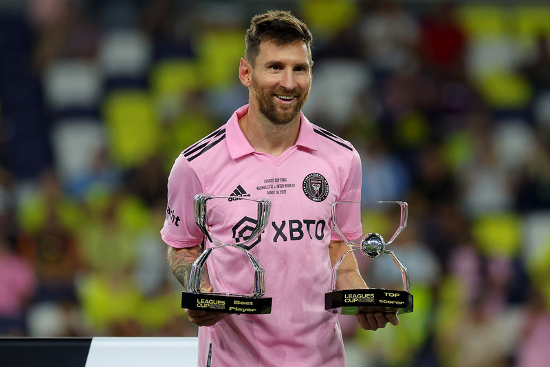 Messi var bæði markahæstur og besti maður mótsins