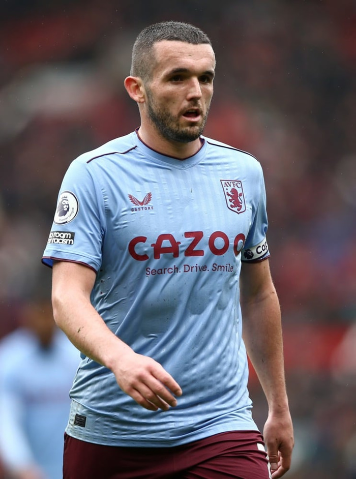 John McGinn, fyrirliði.