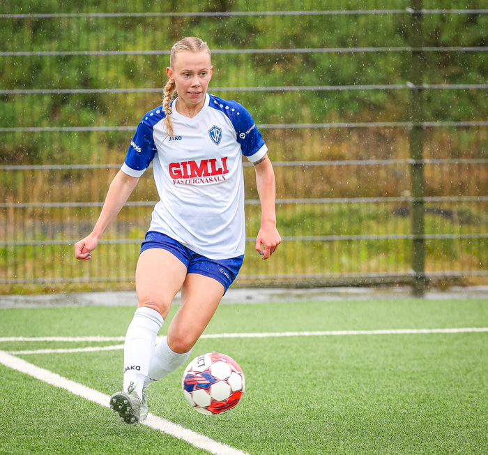 Sigríður Dröfn sá rautt í síðari hálfleiknum