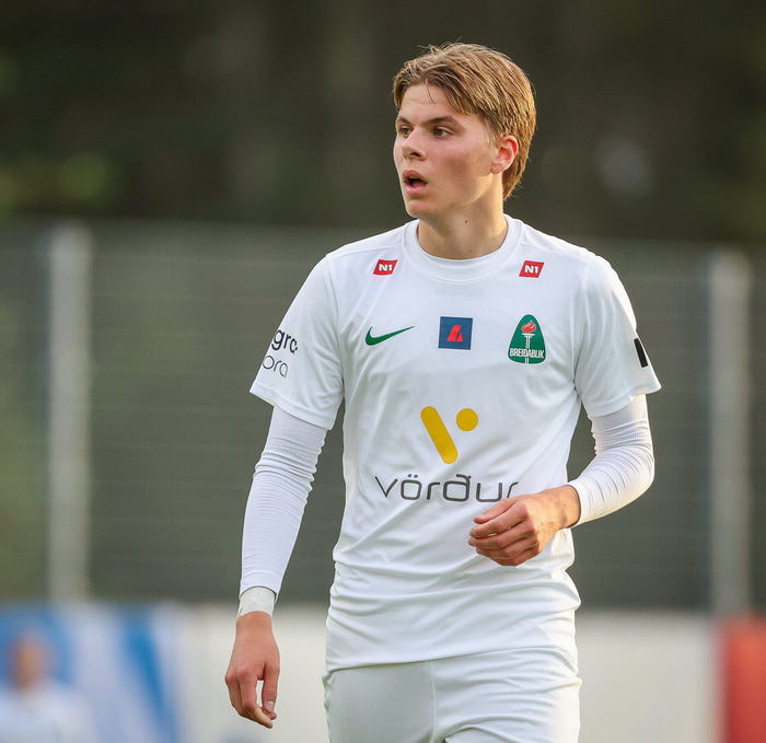 Dagur Örn kom til HK á láni frá Breiðablik og byrjar á bekknum í kvöld.