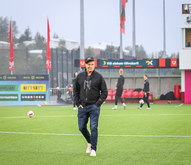 „Boltinn var langt inni, ég veit ekki alveg hvað línuvörðurinn var að hugsa.“