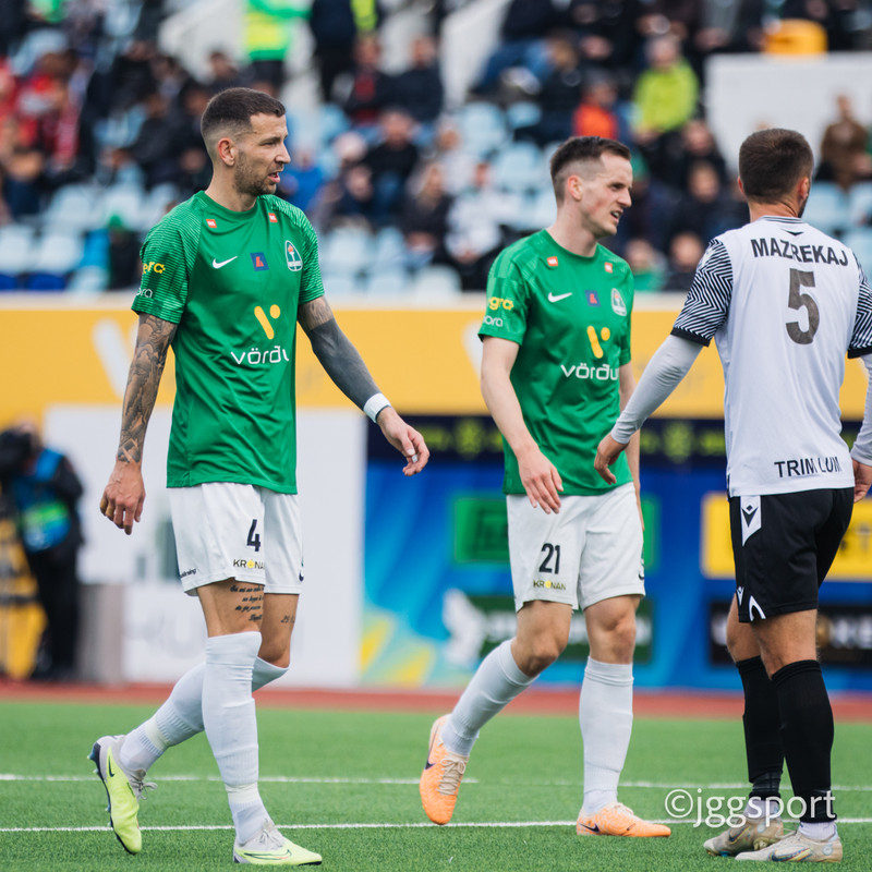 Damir og Viktor Karl, hjartað í vörninni.