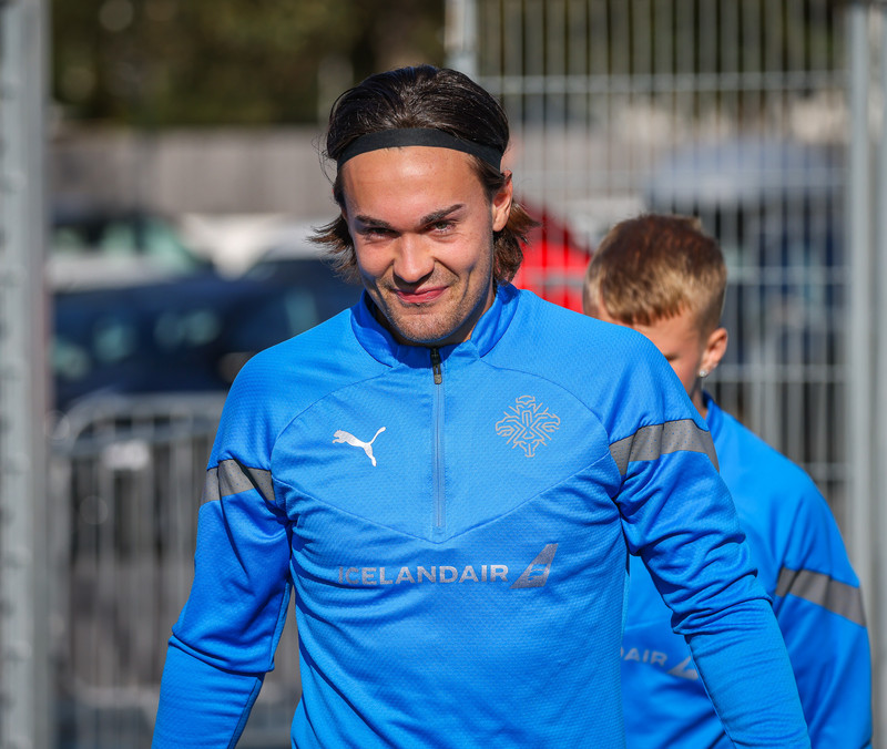 Eyþór á að baki fimm leiki með U21 landsliðinu.