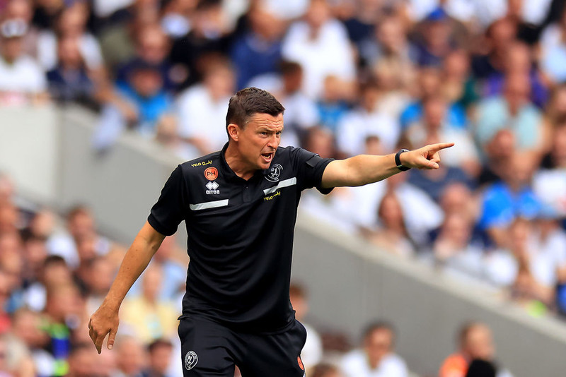 Paul Heckingbottom, stjóri Sheffield United.