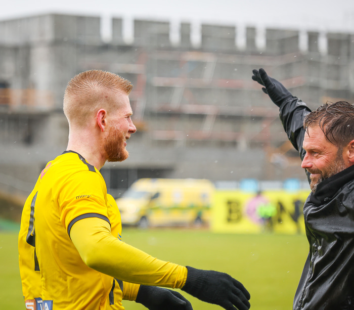 Viktor Jónsson er leikmaður umferðarinnar.