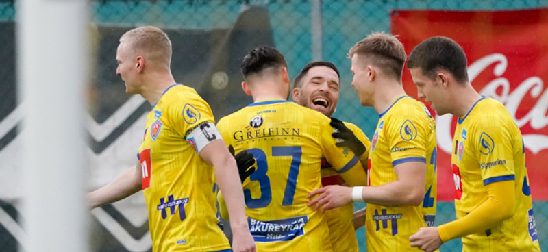 Myndaveisla: KA vann Keflavík í neðri hlutanum