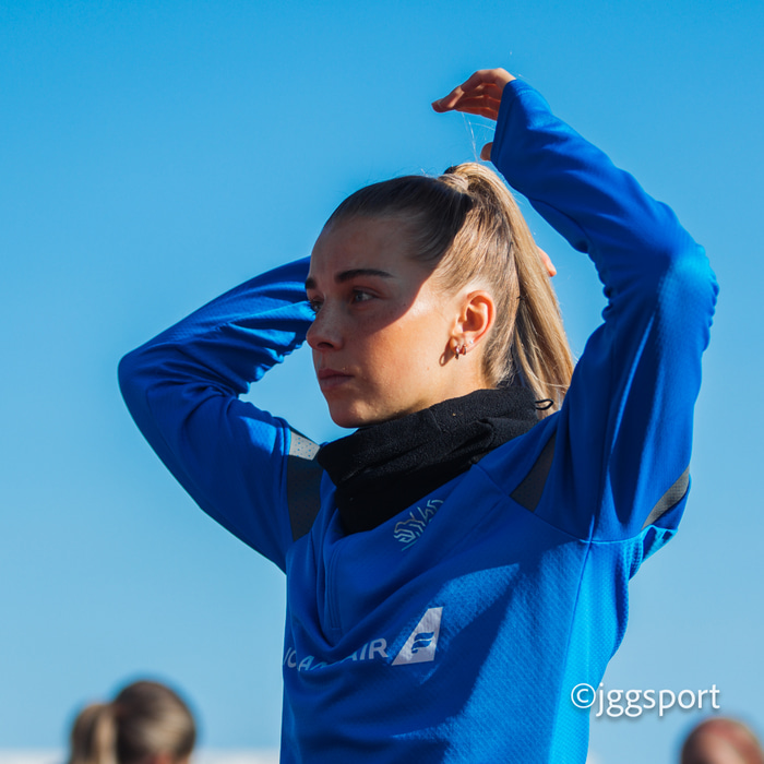 Diljá er hluti af EM-hópi Íslands.