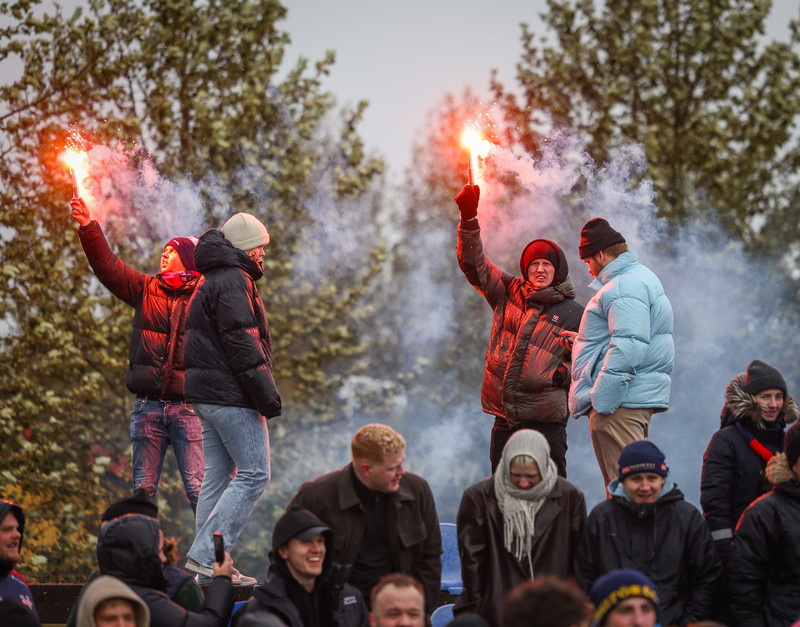 Myndaveisla: Vestri í úrslitaleikinn eftir sigur á Fjölni