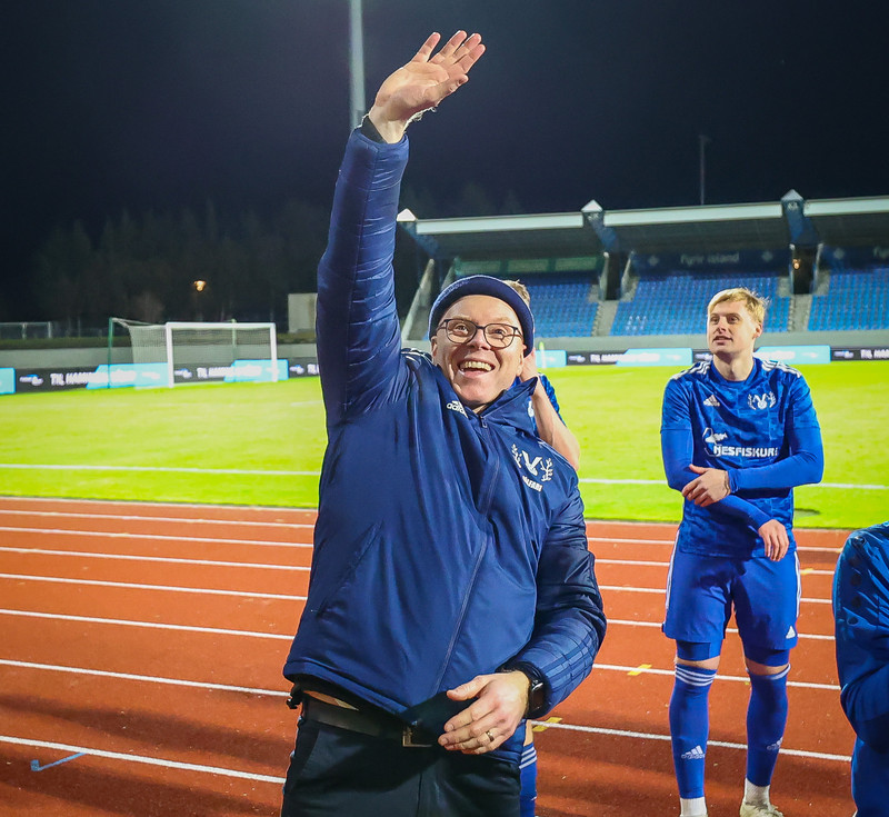Myndaveisla: Víðir vann Fótbolti.net bikarinn