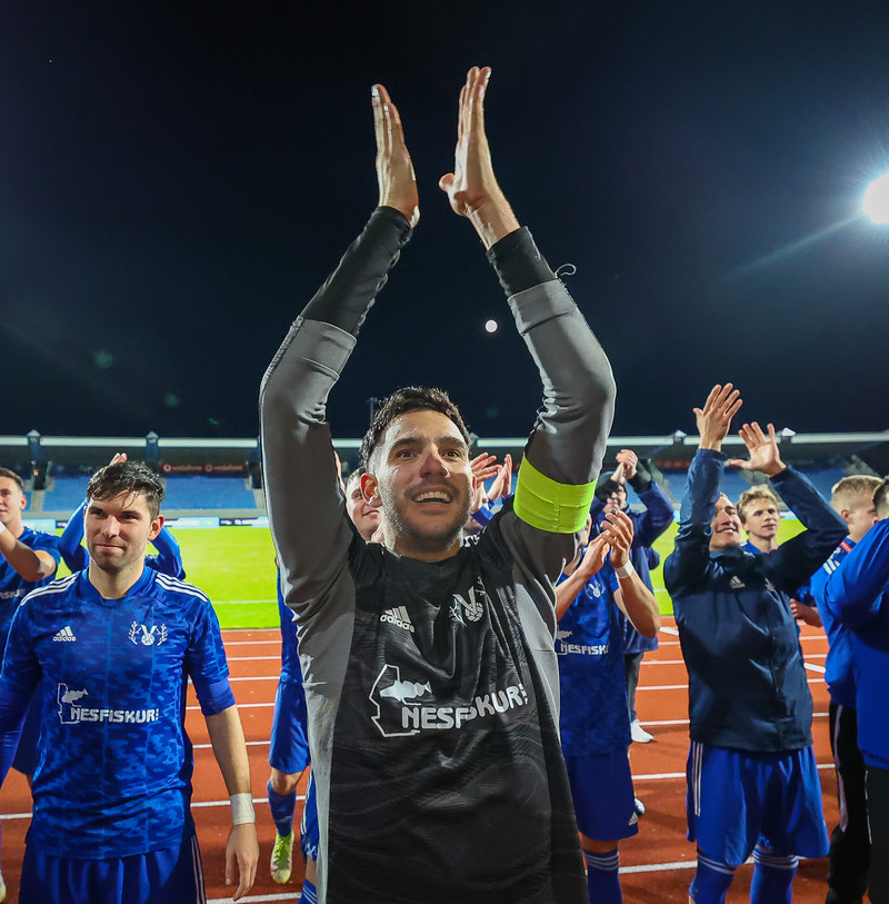 Varði mark Víðis á árunum 2022-2025.