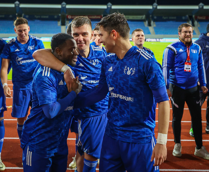 Víðir skoraði sjö