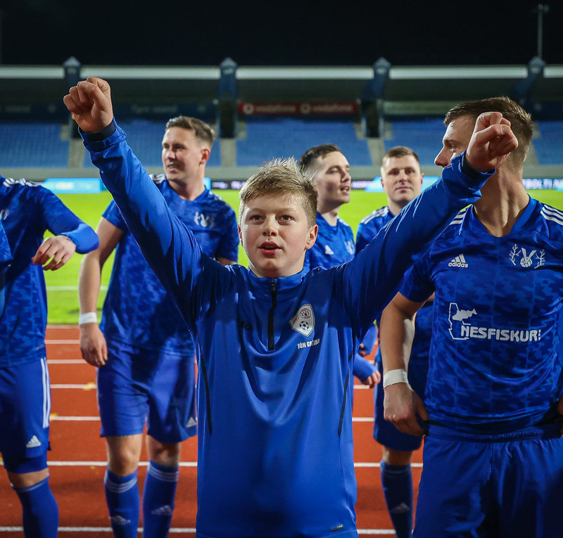 Myndaveisla: Víðir vann Fótbolti.net bikarinn