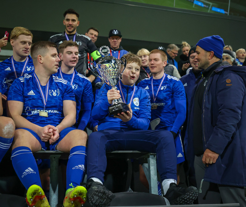 Myndaveisla: Víðir vann Fótbolti.net bikarinn