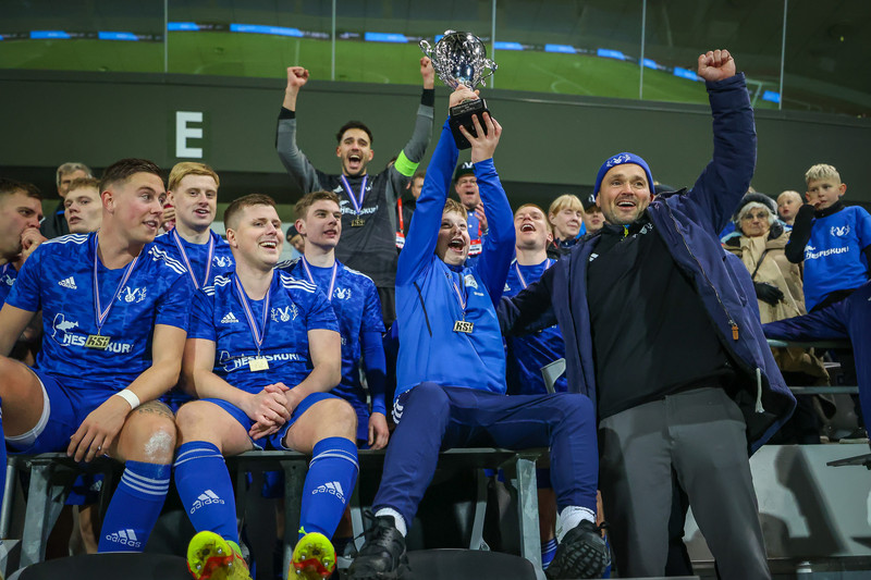 Myndaveisla: Víðir vann Fótbolti.net bikarinn