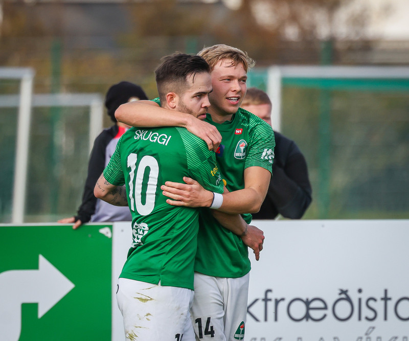 Kristinn Steindórsson og Jason Daði Svanþórsson.