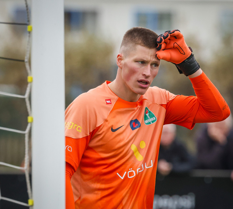 Anton Ari Einarsson markvörður Breiðabliks