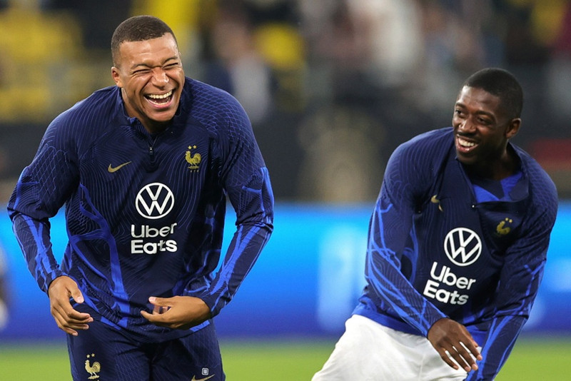 Kylian Mbappe og Ousmane Dembele verða líklega ekki með um helgina