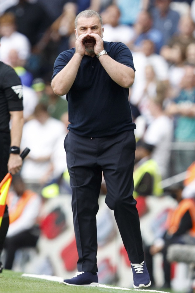 Ange Postecoglou stjóri Tottenham.