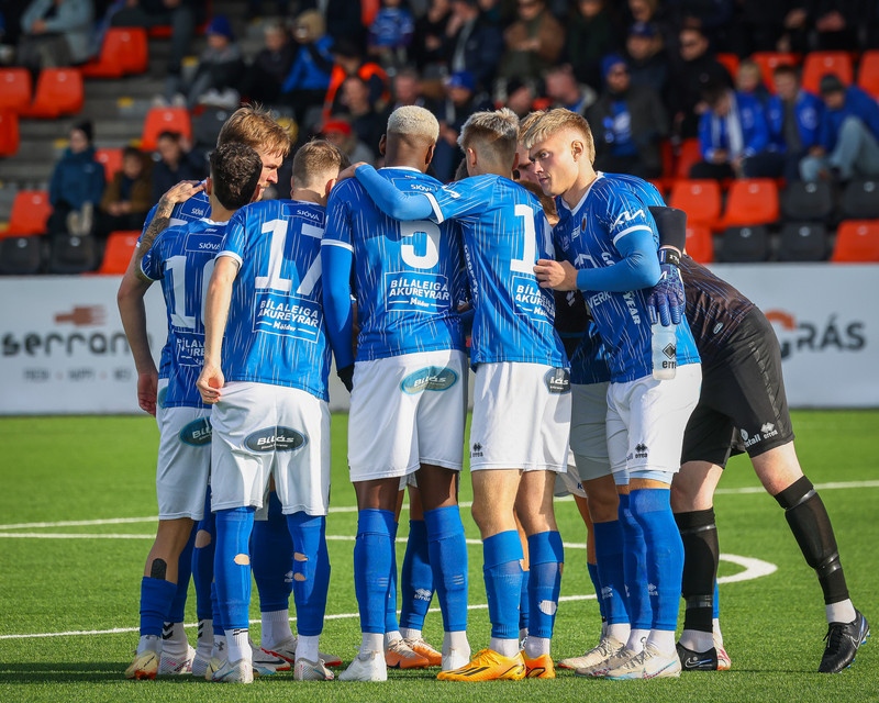 'Byrjunin hefur verið jákvæð og það hjálpar okkur þjálfurunum, hjálpar liðinu að hafa trú á því sem við þjálfararnir að predikera alla daga'