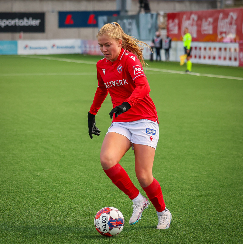 Amanda Andradóttir komst á blað með Val
