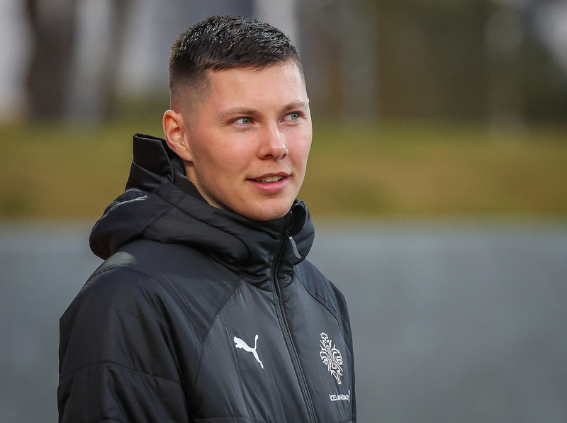 Hákon Rafn orðaður við Anderlecht - „Finnst ég vera tilbúinn að spila í stærri deild''