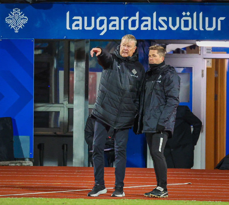 'Fyrir mig var mjög gott að vinna með honum og ég vona að hann geri vel í þessu starfi og nái árangri. Ég held að hann eigi eftir að gera það'