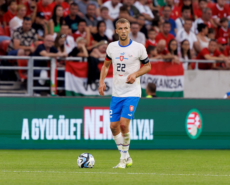 Tomas Soucek, fyrirliði Tékklands.