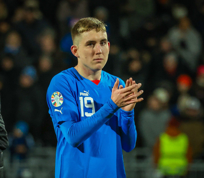 Ísak Bergmann spilaði allan leikinn í stórsigri