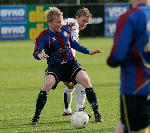Vigfús Arnar og Árni Freyr í umræddum leik